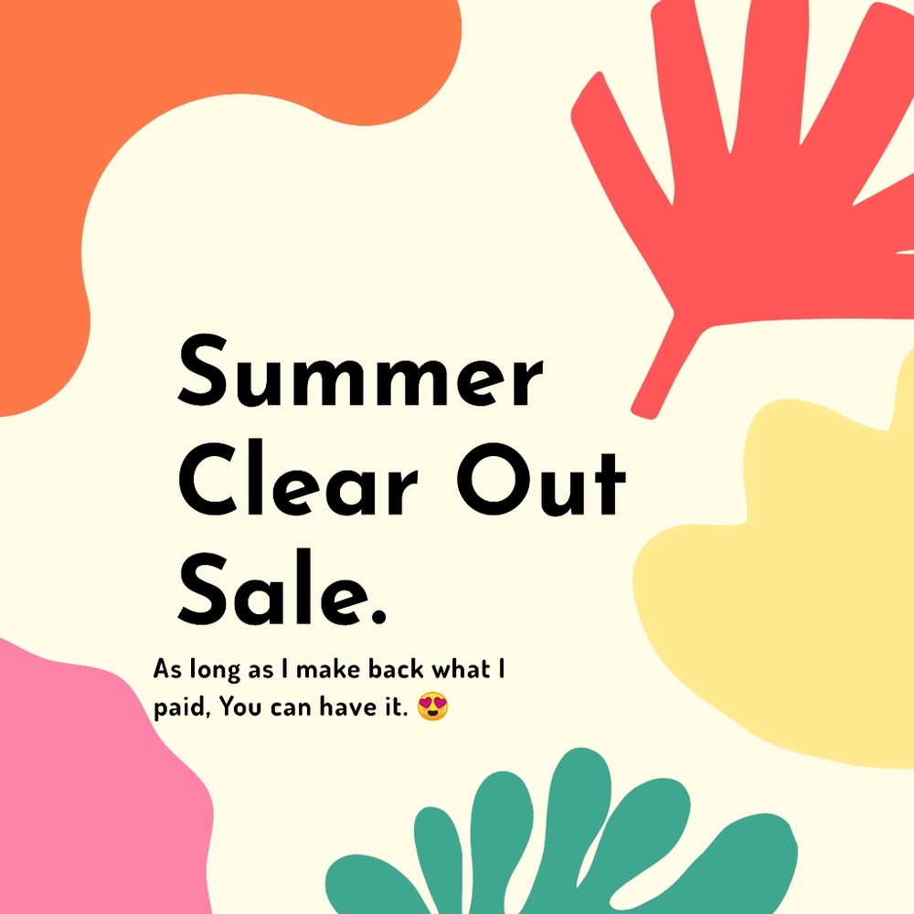 MAKE AN OFFER CLEAR OUT SALE!!!